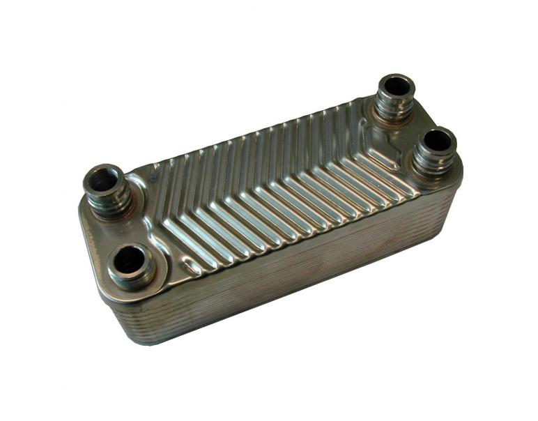 SCAMBIATORE SANITARIO 20 PIASTRE compatibile 065153 VAILLANT 