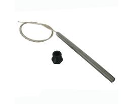 RESISTENZA CANDELETTA UTXS022973 diametro 9,9 x 165 300W + raccordo 3/8" mobile