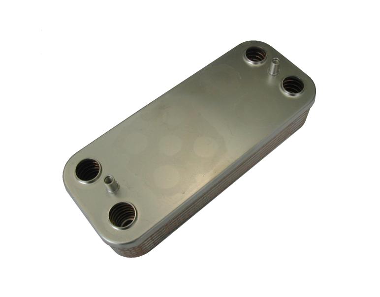 SCAMBIATORE SANITARIO 12 PIASTRE compatibile R8036 BERETTA SYLBER 4364200 RIELLO