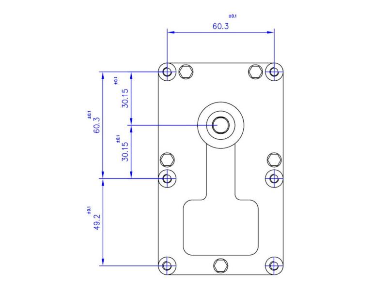 MOTORIDUTTORE MELLOR mod. FB1192 albero diametro 9,5mm RPM 1,26 giri/minuto