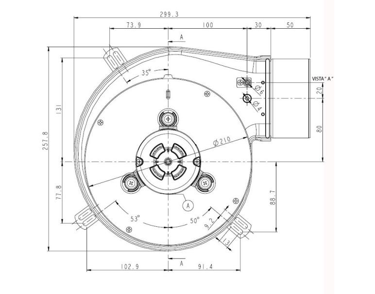 ESTRATTORE FUMI NATALINI PL30 CE0050 W931300050