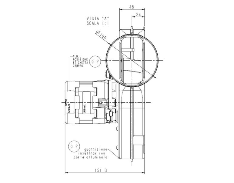 ESTRATTORE FUMI NATALINI PL30 CE0050 W931300050