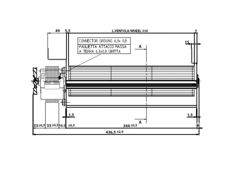 VENTILATORE TANGENZIALE FERGAS EMMEVI TGO 80/1-330/35 153612