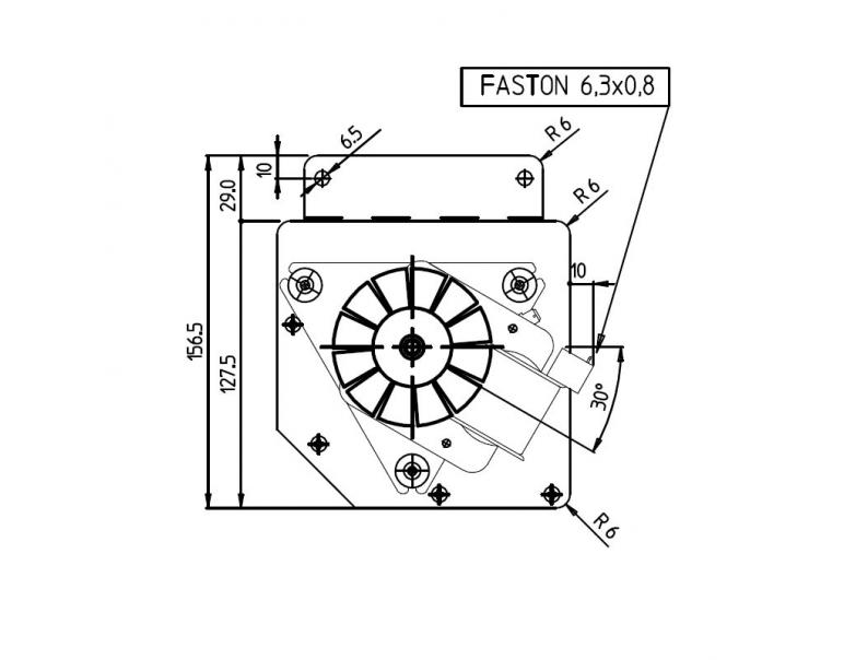 VENTILATORE TANGENZIALE FERGAS EMMEVI TGO 80/1-330/35 153612