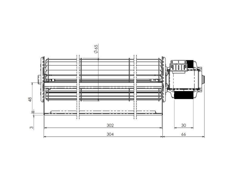 VENTILATORE TRIAL THS30B5-033
