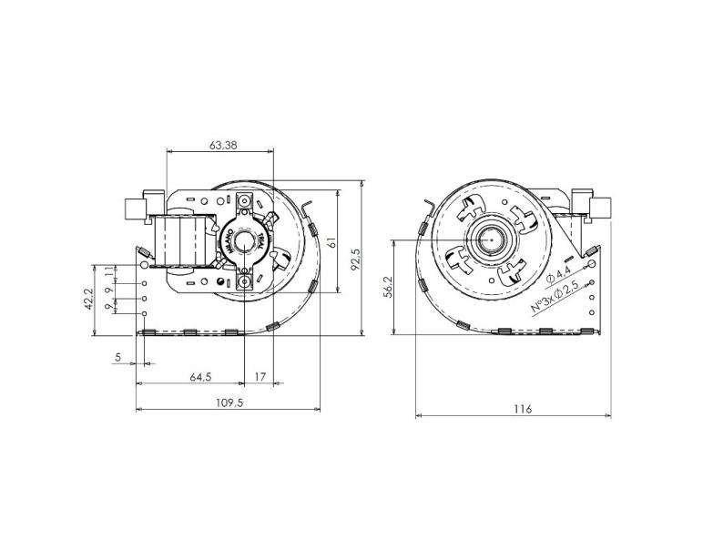 VENTILATORE TRIAL THS30B5-033