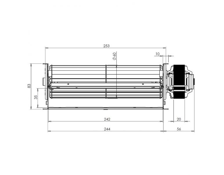 VENTILATORE TRIAL THS24B6-026