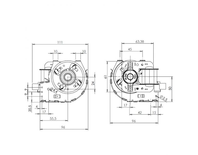 VENTILATORE TANGENZIALE TRIAL THS27B6-019
